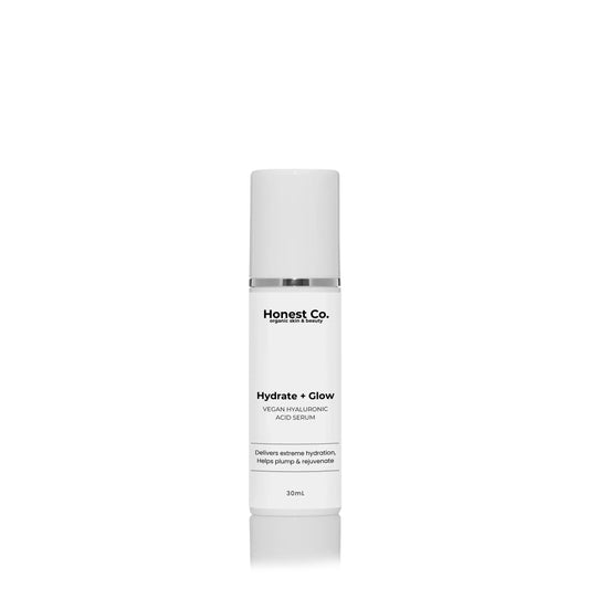 Hydrate + Glow – Vegan Hyaluronic Acid Serum Honest Co