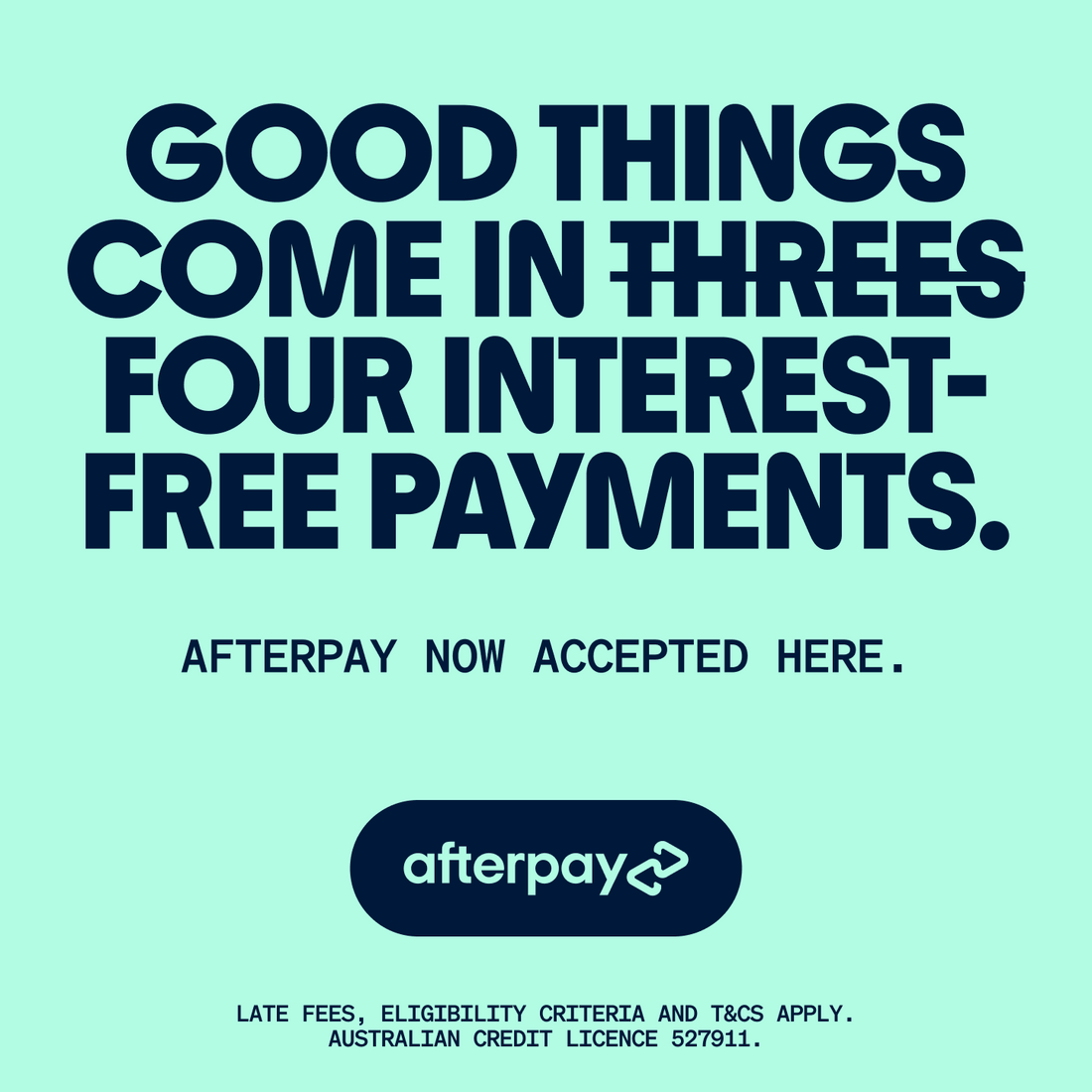Get All Your Goodies with Afterpay – Shop Now, Pay Later